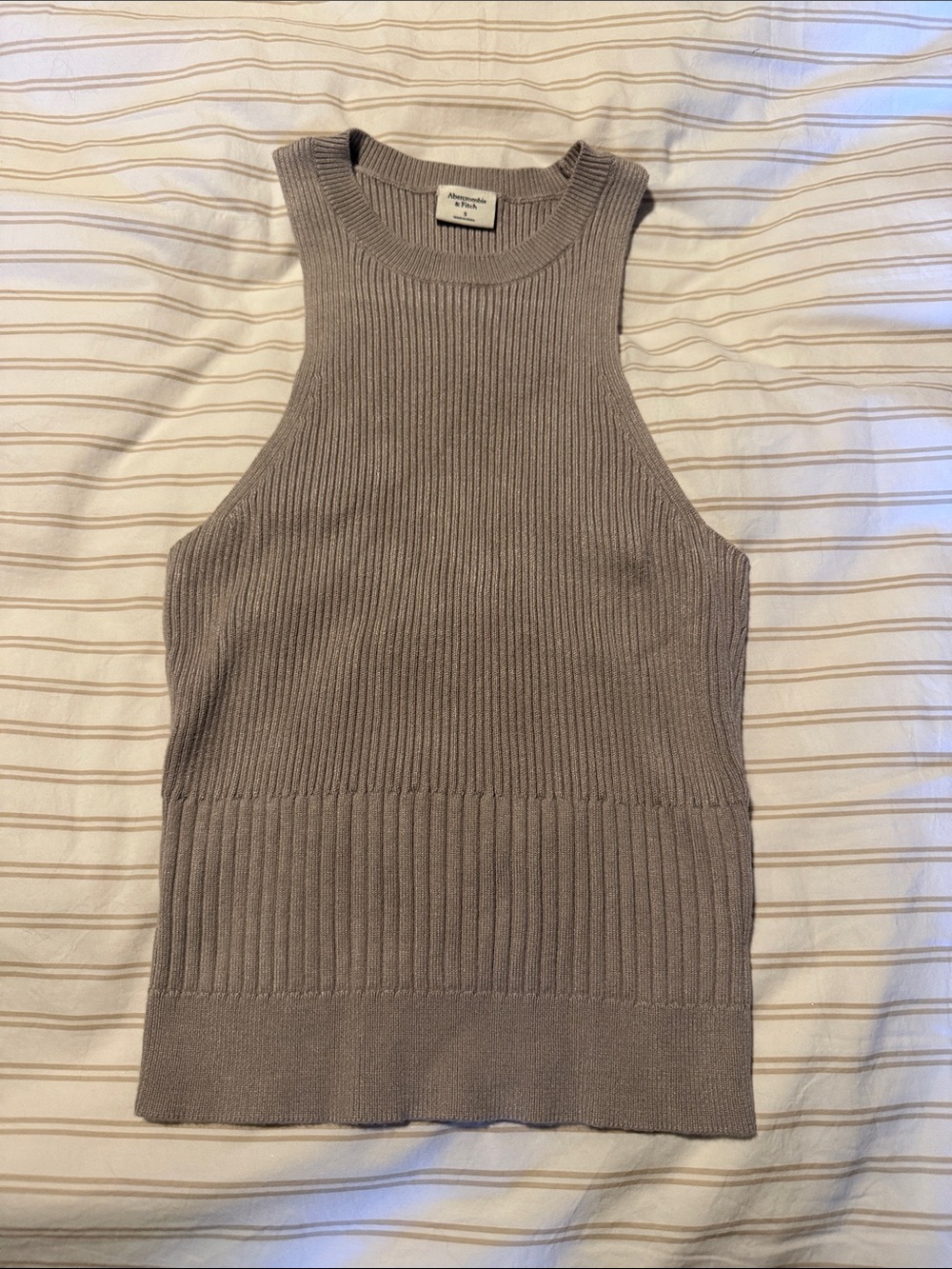 Abercrombie & Fitch Ribbed Sweater Tank
